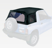 Load image into Gallery viewer, Rugged Ridge XHD S-Top Black Denim Clear Windows 95-98 Sidekicks