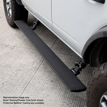Load image into Gallery viewer, Go Rhino 15-19 Chev Silverado 25/3500HD CC (Dsl) 4dr E-BOARD E1 Running Board Kit - Bedliner Coat