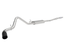 Load image into Gallery viewer, aFe Apollo GT Series 2019 GM Silverado/Sierra 1500 4.3L/5.3L 409 SS CatBack Exhaust System w/Blk Tip
