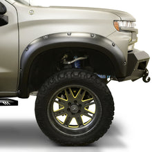 Load image into Gallery viewer, Lund 19-21 Chevy Silverado 1500 RX-Rivet Style Textured Elite Series Fender Flares-Black (2Pc.Front)