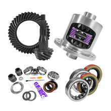 Load image into Gallery viewer, Yukon Gear 9.75in Ford 4.11 Rear Ring &amp; Pinion Install Kit 34 Spline Positraction Axle Bearings