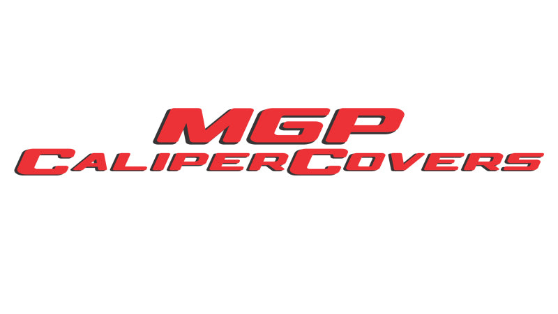 MGP 4 Caliper Covers Engraved Front & Rear SRT4 Yellow finish