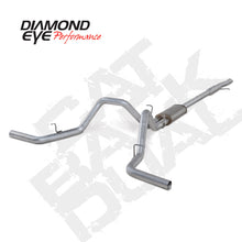 Load image into Gallery viewer, Diamond Eye KIT 3in Catback DUAL GAS AL CHEVY/GM 4.3L 5.3L 1500