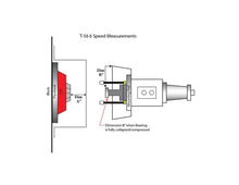 Load image into Gallery viewer, McLeod Spacer Aluminum Hyd T.O. Bearing T56 2 Hole .950in Thick