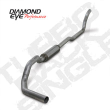 Load image into Gallery viewer, Diamond Eye KIT 4in Turbo Back SGL AL: 2-WHEEL DRIVE ONLY 89-93 DODGE CUMMINS 5.9L