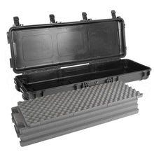 Load image into Gallery viewer, Go Rhino XVenture Gear Hard Case w/ Foam - Long 44in. / IP67 / Automatic Air Valve - Textured Black