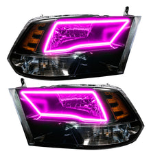 Load image into Gallery viewer, Oracle 09-17 RAM 1500 TRX Quad Pre-Assembled Headlights Blk Housing - w/ BC1 Controller