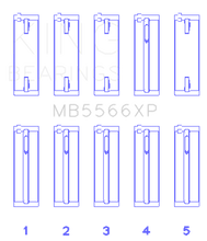 Load image into Gallery viewer, King Engine Bearings Audi A4 1.8L AEB (Size STDX) Performance Main Bearing Set