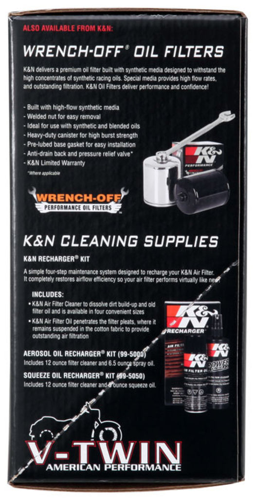K&N 01-14 Harley-Davidson Softail DYNA Performance Intake Kit