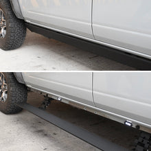 Load image into Gallery viewer, Go Rhino 14-18 Chevrolet Silverado 1500 DC 4dr E-BOARD E1 Electric Running Board Kit - Tex. Blk