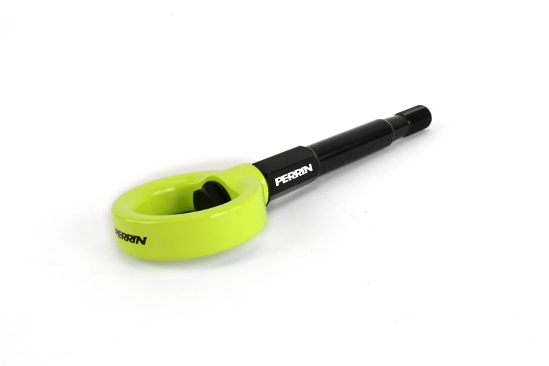 PERRIN 22-25 Subaru WRX / 18-23 Crosstrek Tow Hook Kit (Rear) - Neon Yellow