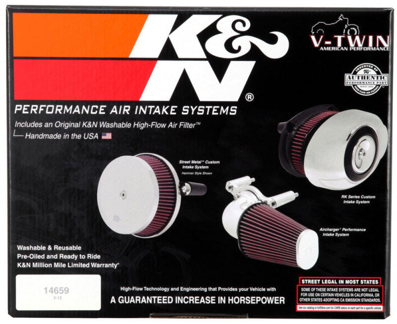 K&N Intake System 13-15 Harley-Davidson Breakout/Fatboy/Deluxe 103 CI