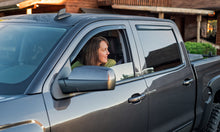 Load image into Gallery viewer, Lund 2015-2019 Chevrolet Colorado Crew Cab Ventvisor Elite 4pc - Blue Grey