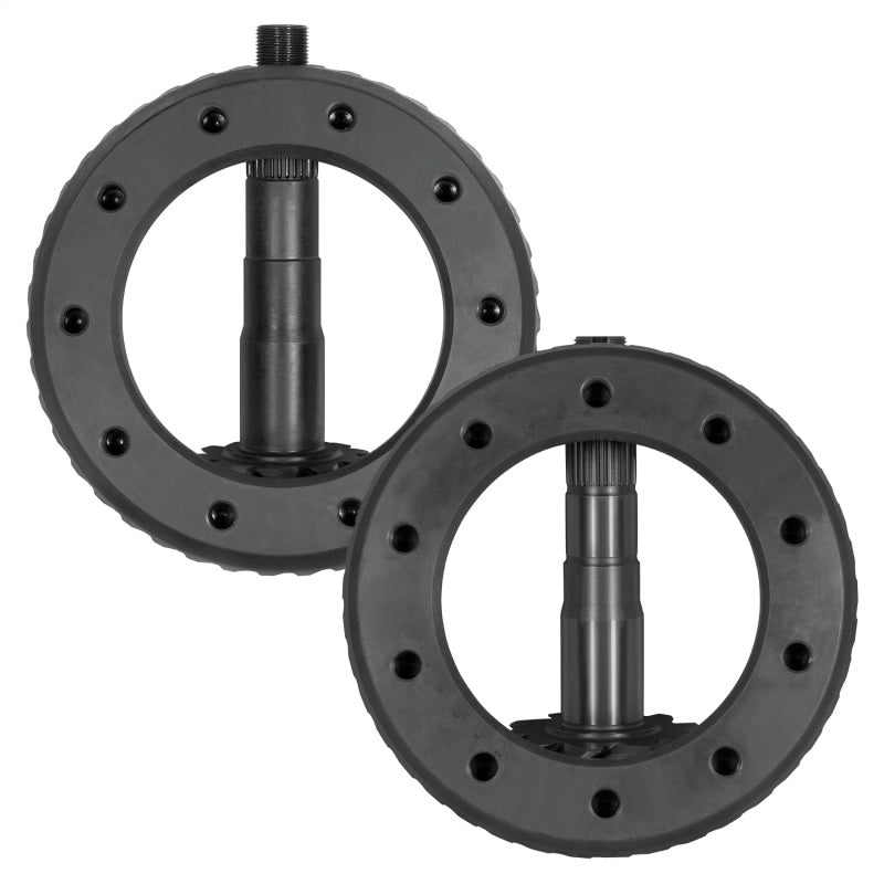 Yukon Gear Ring & Pinion Gear Kit Front & Rear for Toyota 8/8IFS Diff (A/T w/o E-Locker) 4.56 Ratio