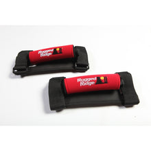 Load image into Gallery viewer, Rugged Ridge Neoprene Grab Handles Red 55-20 CJ/Jeep Wrangler /JT