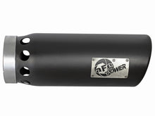 Load image into Gallery viewer, aFe MACHForce XP Cat-Back SS-304 5in Intercooled Exh Tip 5in In x 6in Outx16inL Bolt-On Right Blk
