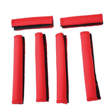 Load image into Gallery viewer, Rugged Ridge UTV Handle Wrap Kit Red 6-Pc 04-11 Rhinos