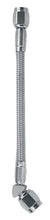 Load image into Gallery viewer, Fragola -3AN Clear Covered Assembly Straight x 45 Degree 12in