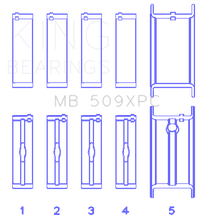 Load image into Gallery viewer, King Engine Bearings Chevrolet 400 V8 Coated Performance Rod Bearing Set