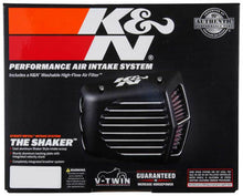 Load image into Gallery viewer, K&amp;N Street Metal Intake System 01-16 Harley-Davidson Shaker Silver H/D Softail/Dyna Fl