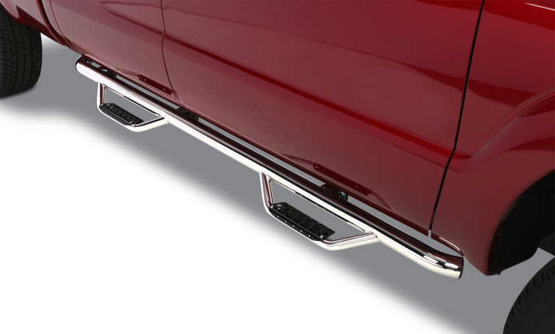 Go Rhino 15-19 Chevrolet Silverado 2500HD/3500HD Dominator Classic D2 SideSteps - Cab Length - SS