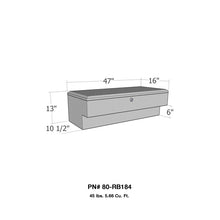Load image into Gallery viewer, Westin/Brute LoSider Side Rail 47in Box - Aluminum
