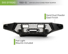 Load image into Gallery viewer, DV8 Offroad 2014+ Lexus GX460 Front Bumper