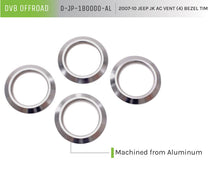 Load image into Gallery viewer, DV8 Offroad 2007-2010 Jeep JK A/C Vent Bezel Trim 4 Piece Set
