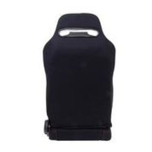 Load image into Gallery viewer, NRG Sport Seats (Pair) Type-R Cloth w/NRG Logo - Black w/Red Stitch