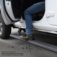 Load image into Gallery viewer, Go Rhino 07-17 Jeep Wrangler 4dr E-BOARD E1 Electric Running Board Kit (Cut Req.) - Tex. Blk