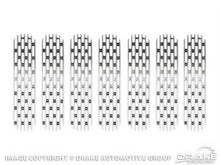 Load image into Gallery viewer, DV8 Offroad 2007-2018 Jeep JK Brushed Grille Inserts