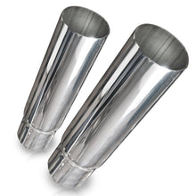 Load image into Gallery viewer, Stainless Works Straight Cut Exhaust Tips-2 1/4in ID Inlet 2 1/4in body