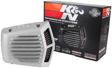 Load image into Gallery viewer, K&amp;N Street Metal Intake System 08-16 Harley-Davidson Shaker Silver H/D Touring Models